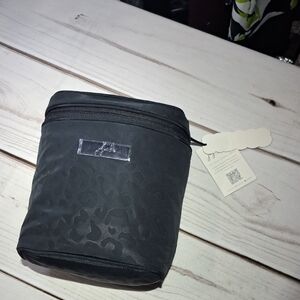 Jujube Makeup Travel Cosmetics Bag Black Animal Print